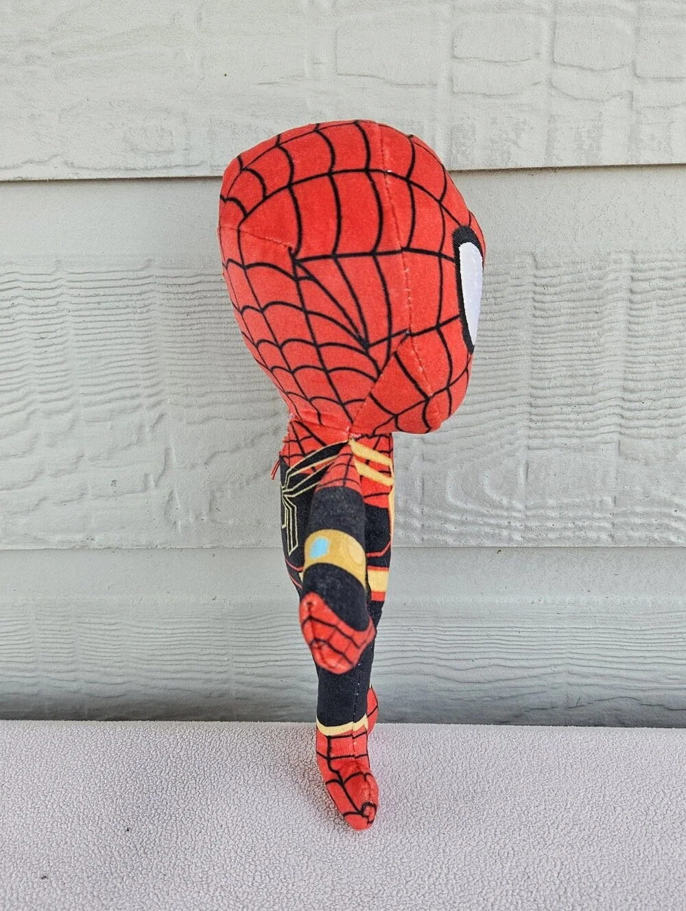 Bark Box Marvel Spiderman Far From Home Iron Spider Man Dog Toy Squeak M/L
